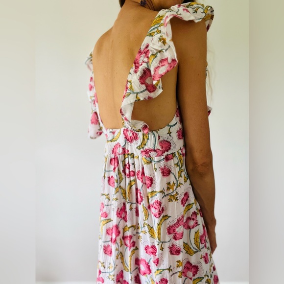 Indian Block Print Maxi - Picture 3 of 4